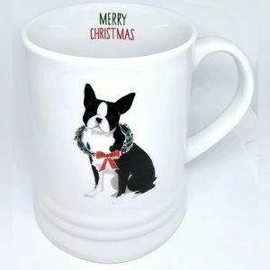 Boston Terrier Christmas Mug